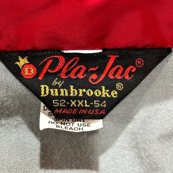 Vintage IP International Paper Arkansas Windbreaker Jacket Red Mens XXL Pla-Jac - Picture 6 of 7